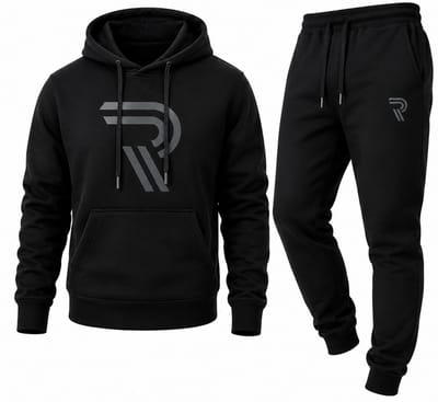 Trendy Heren Trainingspak Hoodie & Joggingbroek Set - Comfortabele Streetwear Fashion voor Sport en Vrije Tijd - XXL