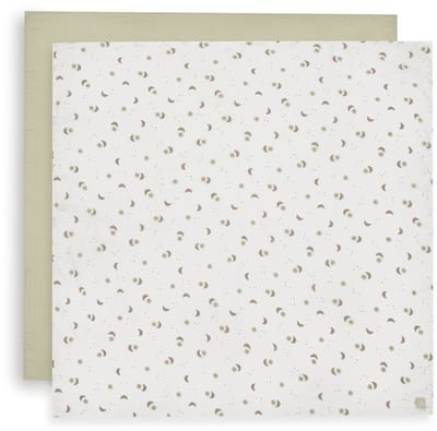 Jollein Hydrofiele Doek Large - 115x115cm - Over the Moon - 2 Stuks