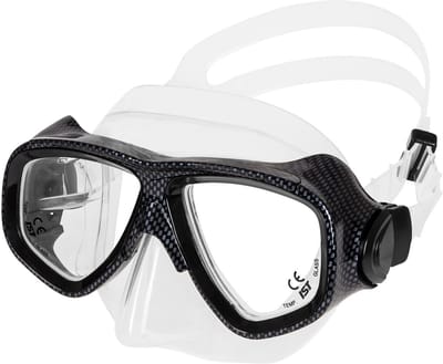 IST Sports Duikbril Search - Anti Fog - Carbon look