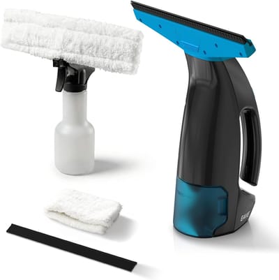 Raamzuigerset - Blauw - Accu met 45 minuten batterijduur - 200 ml watertank - Voor Ramen, Tegels en Spiegels