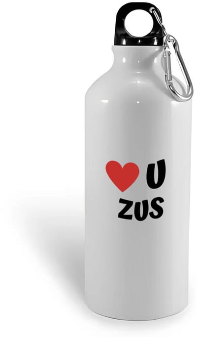 Hacebo® - love u zus waterfles - Zus - de liefste zus - verjaardag - cadeautje voor zus - zus artikelen - kado - geschenk - water fles - 400ML