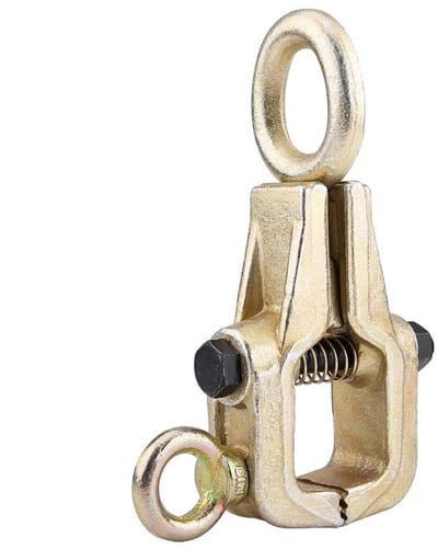 Dailygoods - 5 Ton Boven Recht 2-Weg Trekklem - Zelfspannend - Robuuste constructie - Auto gereedschap - Geschikt voor carrosserie reparatie - 24 x 14...