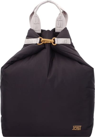 JOST Rugzak Schoudertas met laptopvak Kemi XChange Bag Black Zwart