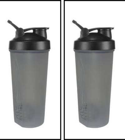 AGluxury Shakebeker – Sport Fles - Perfecte Shakes in Een Handomdraai [Set van 2]