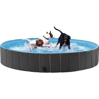 Yaheetech Opvouwbaar Hondenzwembad Ø100/120/140/160 x 30 cm - PVC - Antislip