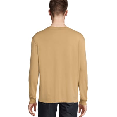 SOLS Unisex volwassen Pioneer T-shirt met lange mouwen (Donker Beige)
