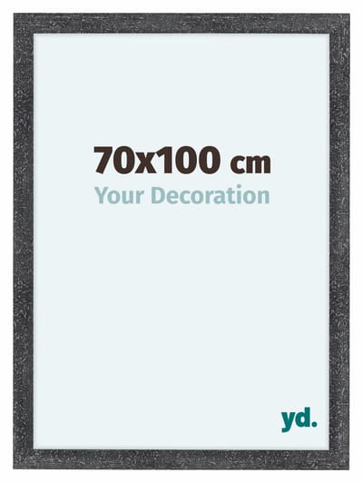 Your Decoration - Fotolijst 70x100 cm - MDF - Grijs Geveegd - Como
