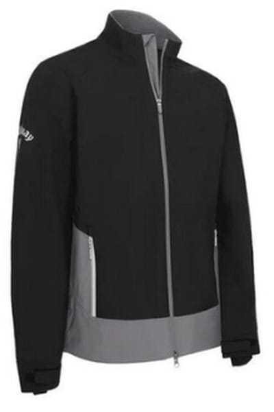 Callaway Stormguard Waterdichte Heren Golf Regenjas Zwart Grijs