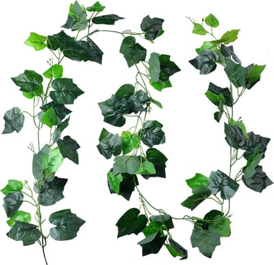 Clayre & Eef Kunstplant 20x10x220 cm Groen Kunststof