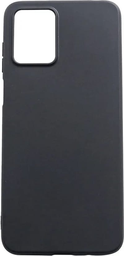 Motorola Moto G13/ G23 Hoesje - Siliconen - Moto G13/ G23 Hoesje Zwart Siliconen Case