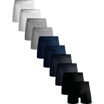 Muchachomalo Boxershort Heren – 10 Pack – 95% Katoen – Heren Ondergoed – Kleding – Stevig Ondergoed – Onderbroeken Heren