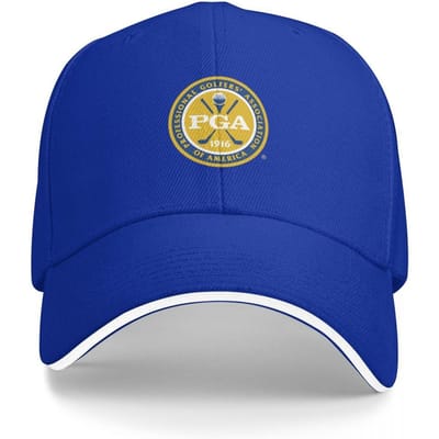 Pga-Sport-Golf-Toernooi-Master Baseballpet Golfpet Grote Maat Hoed Kinderhoed Jongen Dames blue