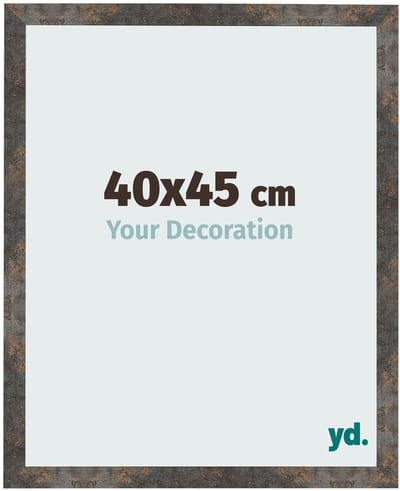 Your Decoration - Fotolijst 40x45 cm - MDF - Geoxideerd Metaal - Bologna