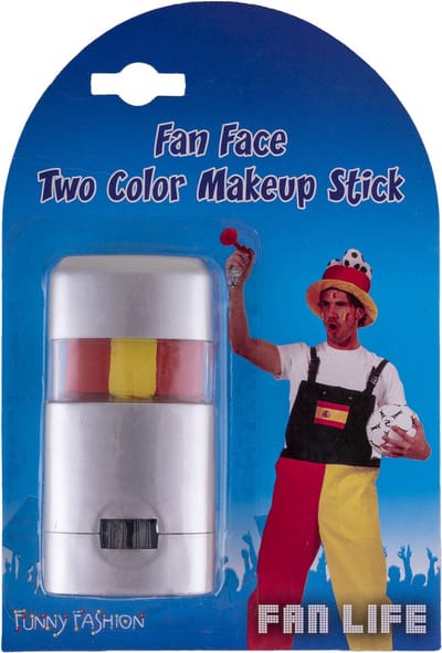 Schmink stift Spanje - landen vlag kleuren - feest/verkleed thema