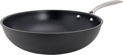 Cosy&Trendy Revolution Wokpan - Ø28cm - PFAS-vrij – Non-Stick - Hittebestendig tot 500°C - Ovenbestendig – Vaatwasserbestendig - Zonder deksel – Zwart