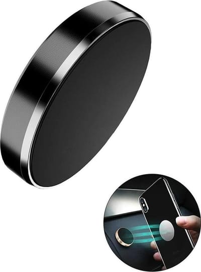 Plakbare Magneetjes voor Telefoon / Tablet / Kleine Metalen Voorwerpen + 2 Stuks Metalen Plaatjes | Metalen Plaat | Plaatje Metaal | Magneet Bord | Magneetbord | magneetballetjes | Magneet Balletjes | Magneetsnapper | Magneetband | Plakstrip