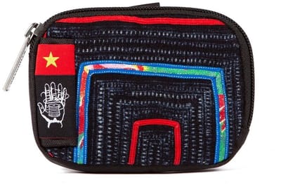 Ethnotek Coyopa - Pouch - RFID Blokkerend - Ritsportemonnee - Zero Waste