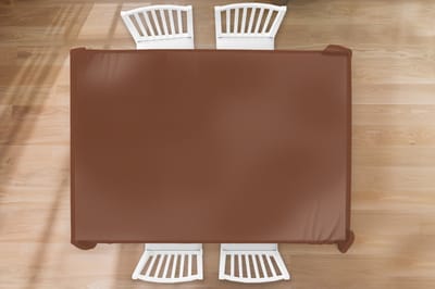 Tafelkleed - Tafellaken - 220x150 cm - Bruin - Donker - Kleuren - Binnen en Buiten