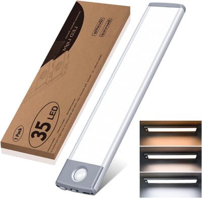 Dimbare Motion Sensor Keukenlicht met 3 Color Temperaturen - Draadloze LED Kastverlichting