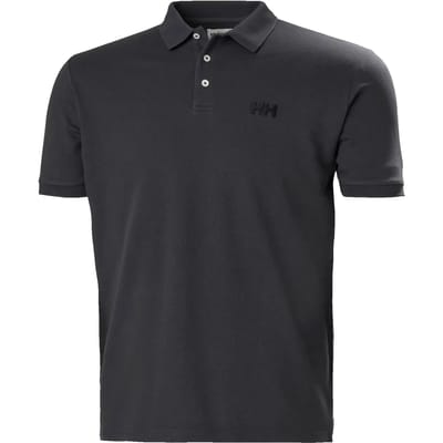 Helly Hansen Malcesine Korte Mouw Poloshirt Zwart L Man