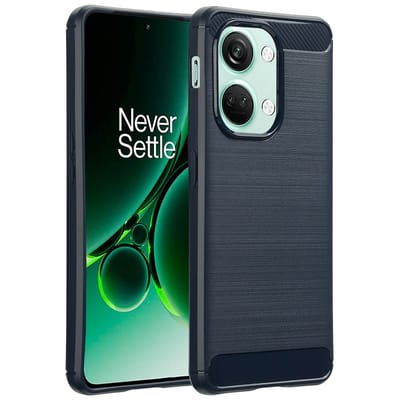 imoshion Hoesje - Geschikt voor OnePlus Nord 3 - Brushed Backcover - Donkerblauw
