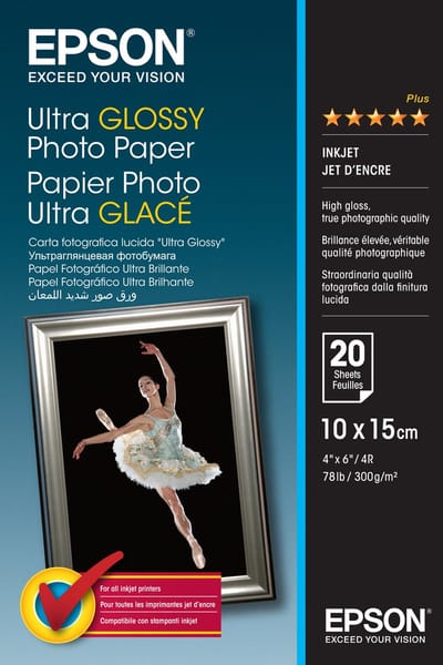 Epson S041926 Ultra Glossy 10 x 15 (20 vel) Fotopapier