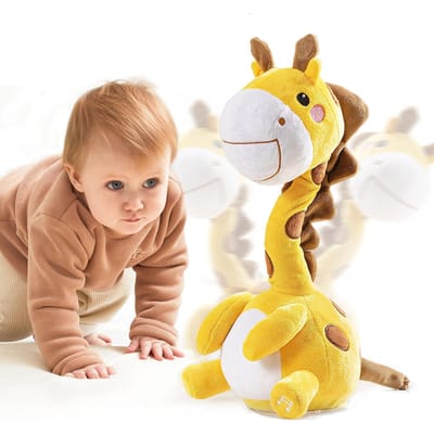 Nouveau Jouet Animal Danseur et Parleur pour Bébés et Jeunes Enfants Garçons Filles Cadeaux Jouets Peluches Électroniques Chantants Enregistrement Répétition de Ce Que Vous Dites