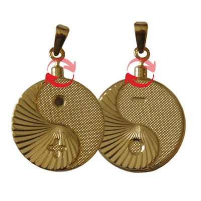 BioStabil 2000® Goldplated – Ø 18 mm | therapeutische magneet ketting met hanger | 12.000 Gauss