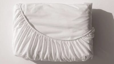 B-Sensible 2 in 1 Hoeslaken + Matrasbeschermer - Eenpersoons - 80x200 cm - Wit