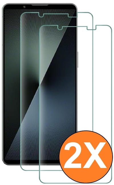 Screenprotector Geschikt voor Sony Xperia 1 VII (2025) /Sony Xperia 1 VI - Beschermglas - gehard glas – tempered glass - 2 Stuks