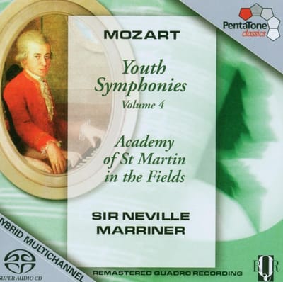 Academy Of St. Martin In The Fields, Sir Neville Marriner - Mozart: Youth Symphonies Volume 4 (SACD)