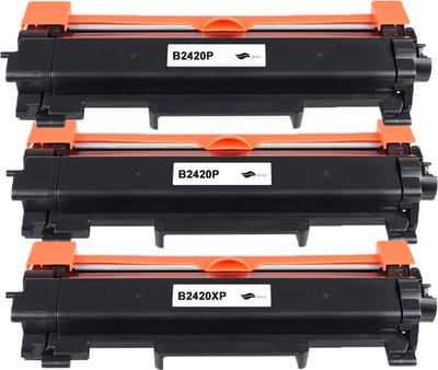 Brother TN-2420 - Toner Zwart 4-pack - 24.000 pagina's totaal - Huismerk Compatible - Geschikt voor Brother DCP-L2510D Brother DCP-L2530DW Brother DCP-L2537DW Brother DCP-L2550DN Brother HL-L2310D Brother HL-L2350DW Brother HL-L2357DW