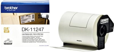 Etiket Brother DK-11247 103x164mm verzenden 180 stuks | Doos a 1 rol | 3 stuks