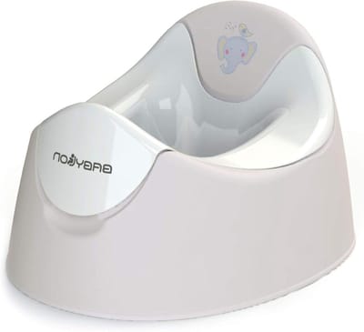 Kinderpotje Trio uitneembare kom nachtpot voor kinderen-wc-bril jongens-meisjes vanaf 1 jaar babyaccessoires Grijs.