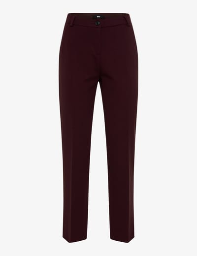 Brax Dames Chino  Style MARON S BLACKBERRY VIOLET, donkerpaars, maat 36