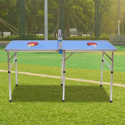 Tafeltennis Tafel - Ping Pong Tafel - Binnen en Buiten Spelen - Inclusief Net en Accessoires