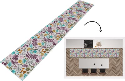 Keukenloper - Loper keuken - Bloemen - Bladeren - Patroon - 300x50 cm - Keukenloper vinyl