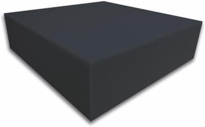 Akoestisch schuim - Geluidsisolatie panelen - Geluidsverbetering thuis - Getest op schadelijke stoffen - RG 25 SH 44 - Antracietzwart