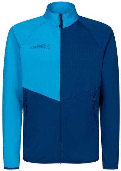 Rock Experience Re Albatross Fleece Met Volledige Rits Blauw S Man
