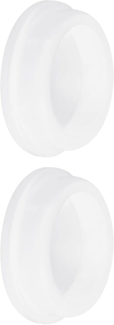 Dailygoods- Knopplug 2 Stuks - Waterdichte Rubber - Siliconen - Temperatuurbestendig tot 250 °C - Eenvoudig te Installeren - Stevig en Duurzaam - Stop