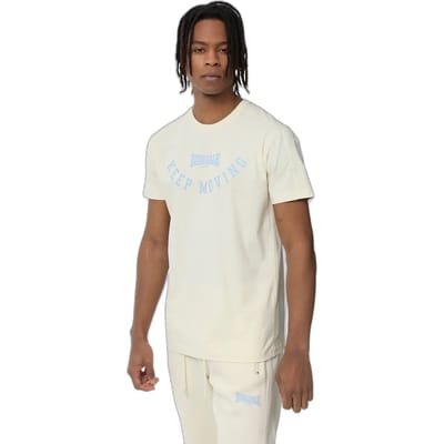 Lonsdale Rosemarkie T-shirt Met Korte Mouwen Wit L Man