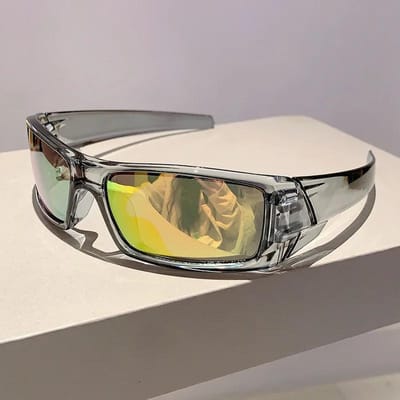 Nouveaux Lunettes de Soleil Protection Solaire Activité Extérieure Pêche Hommes Adultes Pour Hommes Adultes Femmes Adultes Conducteur Conduite Randonnée Lunettes de Soleil Activité Extérieure 1PC gray