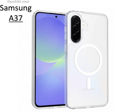 Brosendaal Hoesje - Geschikt voor Samsung Galaxy A37 – Transparant – Telefoonhoesje – Ondersteunt Draadloos Opladen – Ultradun en maximale Valbescherming