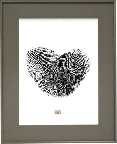 Deknudt Frames fotolijst S884S7 - taupe - breed - hout - foto 30x30 cm