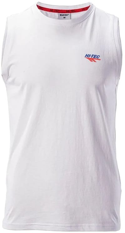 Hi-tec Nilan Mouwloos T-shirt Wit S Man