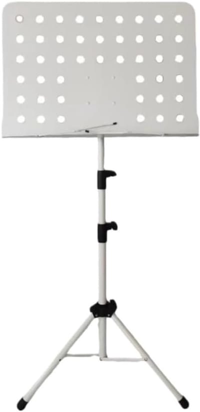 Muziekstandaards Opvouwbare Lifting Black Music Stand Muziekstandaard Verdikte Muziekstandaard Gitaar Viool Oude Multifunctionele Muziekstandaard Kleur: Wit, Maat: 35x50cm)