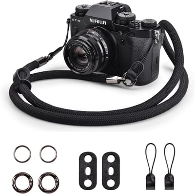 Schouderriem voor Sony A6400 A6700 A7 IV Fujifilm XT5 X100V XT30 Canon EOS R6 R10 R50 Nikon ZF Z30 Z50 - Comfortabel en Duurzaam voor Fotografie en Videografie