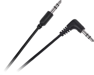Cabletech Standaard - Audiokabel - 0.5m - Koppelstuk - Koppelstukhoek