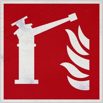 Waterkanon bord – F015 | Forex Re materiaal | 10 x 10 cm