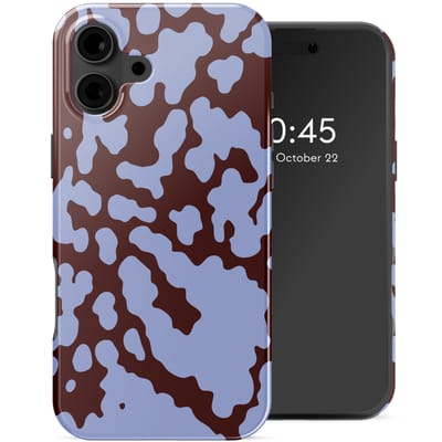 Selencia Hoesje - Geschikt voor Apple iPhone 16 - Backcover geschikt voor MagSafe - Moo'd Lavender Glow